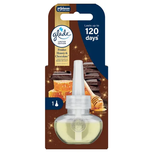 Glade Reîncărcare pentru odorizantul de aer electric Festive Honey & Chocolate 20 ml
