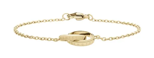 Daniel Wellington Brățară frumoasă poleită cu aur Elan Unity DW0040021 15.5 cm