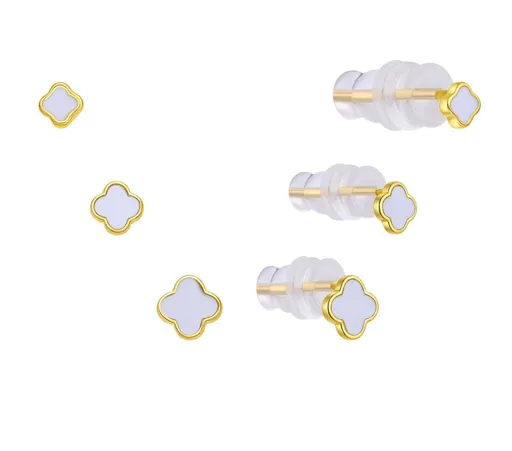 MOISS Set de cercei placați cu aur E0004643 (3 perechi de cercei)