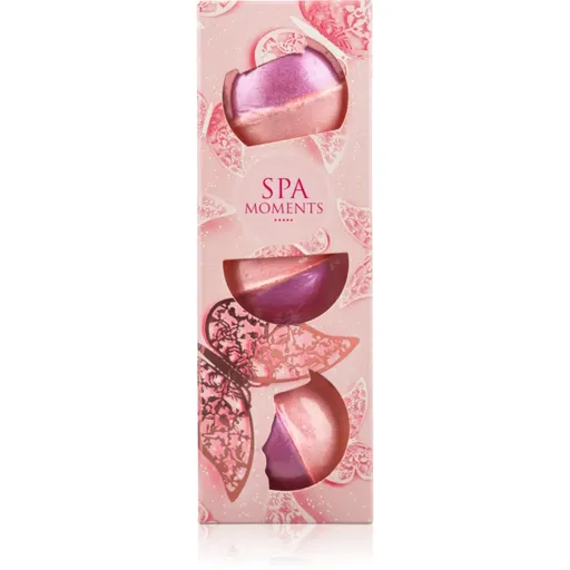 Spa Moments Bath Bombs Marshmallow Bombe efervescente de baie unt de shea