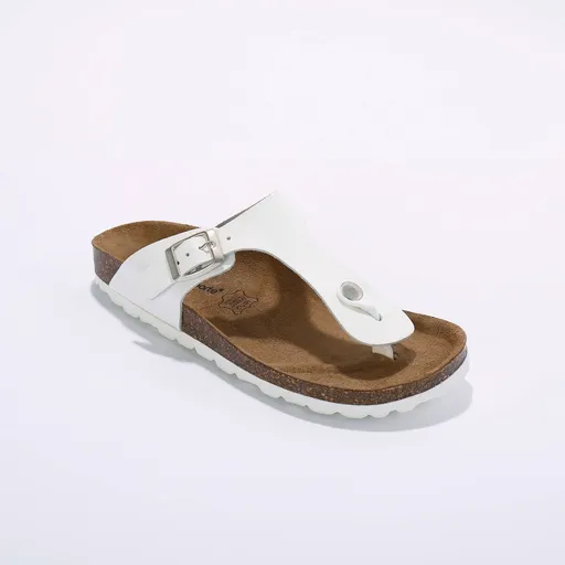 Flip-flops cu cataramă metalică, negru