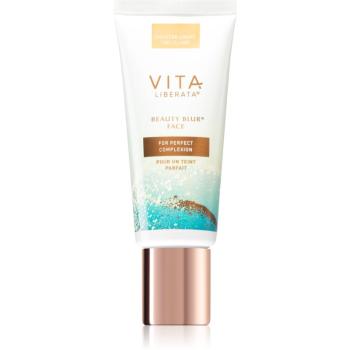 Vita Liberata Beauty Blur Face crema tonica radianta cu efect de netezire culoare Lighter Light 30 ml