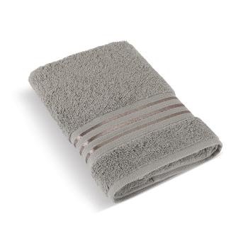 Prosop frotir Bellatex colecția Linie gri închis, 70 x 140 cm, gri închis, 70 x 140 cm