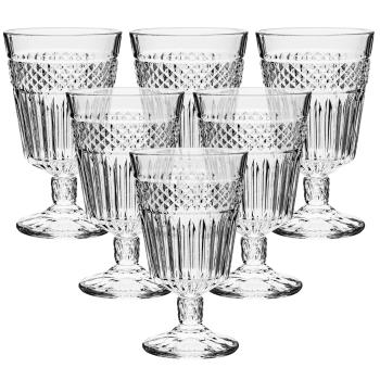 Altom Set de pahare pe un picior Greta 330 ml, 6buc