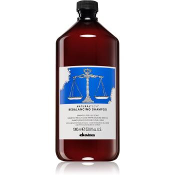 Davines Naturaltech Rebalancing Shampoo hloubkově čisticí šampon pro mastnou pokožku hlavy 1000 ml