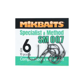 Mikbaits Háčky Specialist & Method SM 007 10ks,Mikbaits Háčky Specialist & Method SM 007 10ks