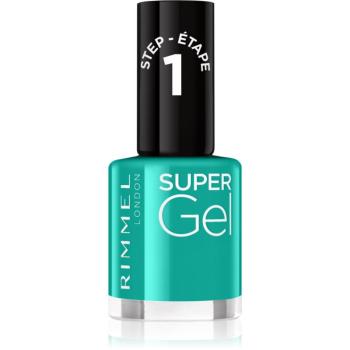 Rimmel Super Gel gel de unghii fara utilizarea UV sau lampa LED culoare 098 Never Blue With You 12 ml