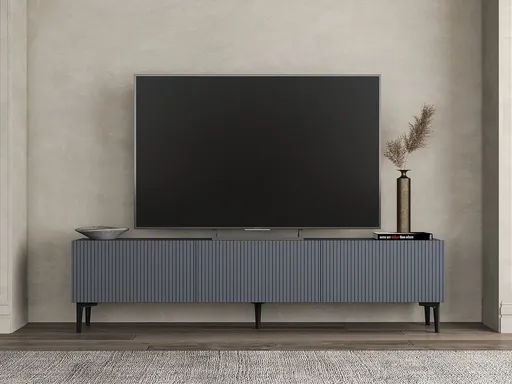 Comoda TV, Hanah Home, Oscar, 180x45x31.4 cm, Antracit