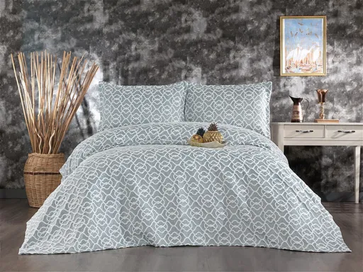 Set cuvertura de pat dubla 3 piese, L'essentiel Maison, Merlin, Ulei