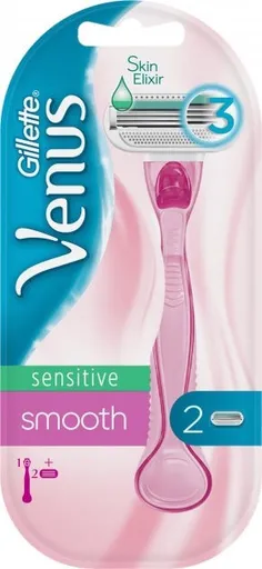 Gillette Aparat de ras Venus Sensitive Smooth + 2 capete