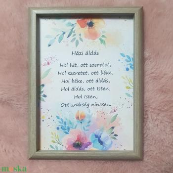 Házi áldás • 13 x 18 cm