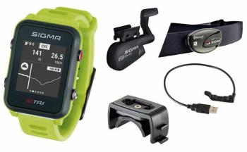 Sigma Monitor ritm cardiac iD.TRI SET Neon Green 24270