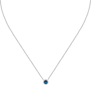 La Petite Story Colier elegant din argint cu zirconi Silver LPS10AWV07
