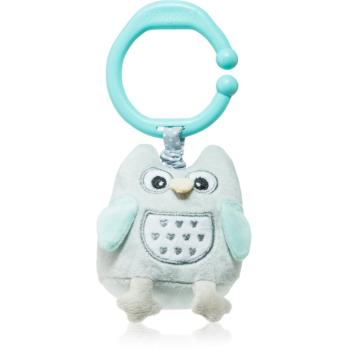 BabyOno Have Fun Musical Toy for Children jucărie suspendabilă contrastantă cu melodie Owl Sofia Blue 1 buc
