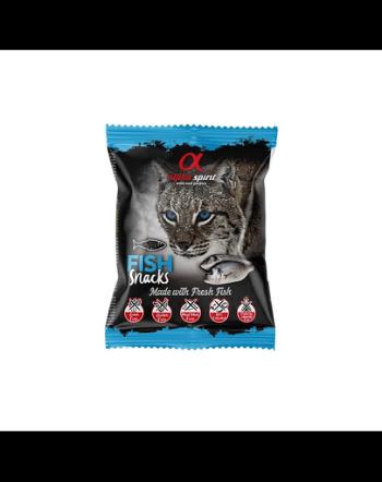ALPHA SPIRIT Recompensa cu peste pentru pisici 50 g
