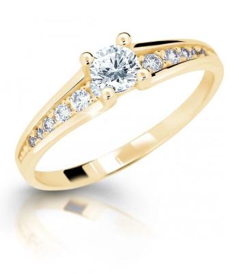 Cutie Jewellery Inel fin de aur cu zirconii Z6822-2956-10-X-2 58 mm
