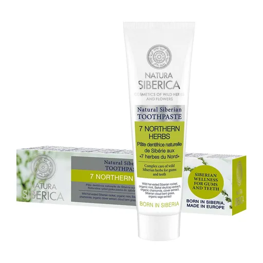 Natura Siberica Pasta de dinți naturală 7 Northern Herbs (Natural Siberian Toothpaste) 100 g