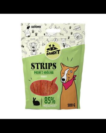 MR. BANDIT Strips Slim Snack caini fasii iepure 500 g