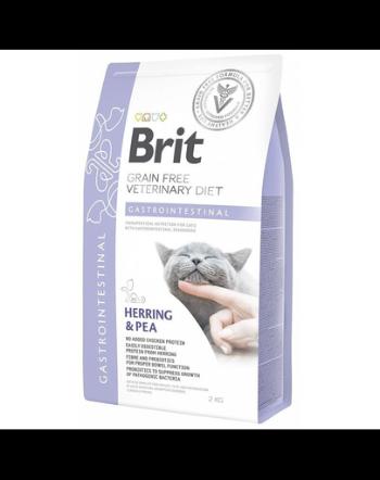 BRIT Veterinary Diets Cat Gastrointestinal Dieta veterinara pentru pisici adulte cu probleme gastrointestinale 2 kg