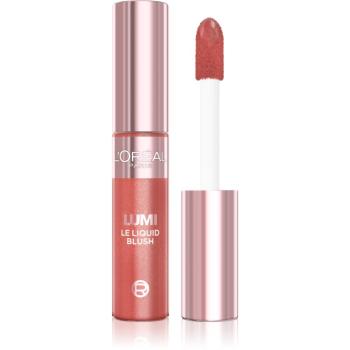 L’Oréal Paris Lumi Le Liquid Blush fard de obraz lichid culoare 630 True Rose 11 ml