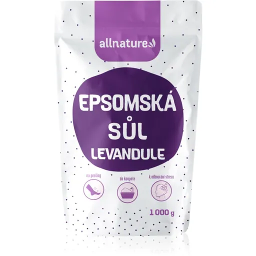 Allnature Epsom salt Lavender saruri de baie 1000 g