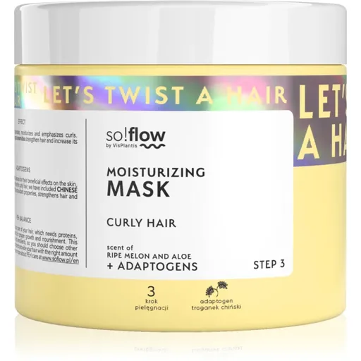 so!flow Curly Hair Nourishing Mask masca hranitoare pentru păr creț 400 ml