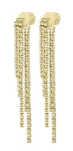 Liu Jo Cercei lungi strălucitori cu cristale Fashion LJ2771