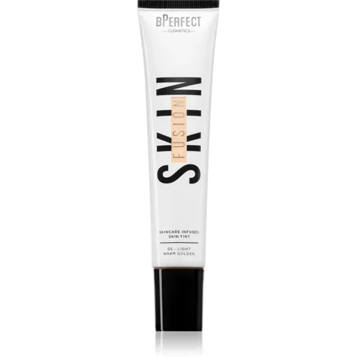 BPerfect Skin Fusion make-up cu textura usoara pentru un look natural culoare 5 Light Warm Golden 30 ml