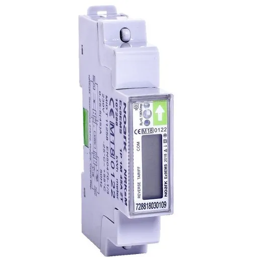 Contor de energie inteligent Ex9EMS 1-pol, 1-modul, 45 A, comunicatie Mbus, 2- tarif Noark 107289