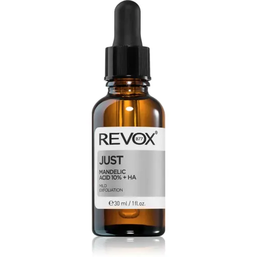 Revox B77 JUST Mandelic Acid 10% + HA Ser netezire cu acid de migdale 30 ml