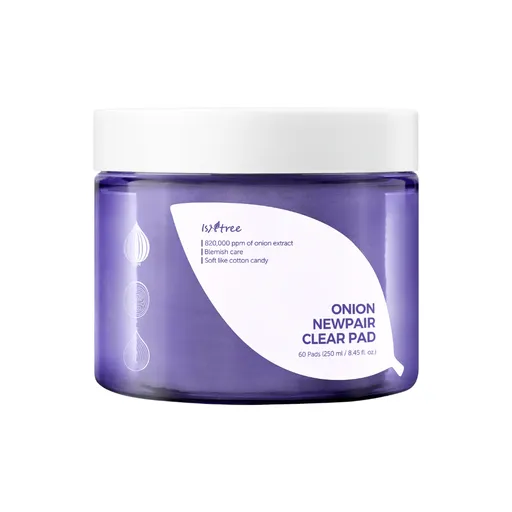 Isntree Dischete demachiante pentru față Onion Newpair (Clear Pad) 60 bucăți