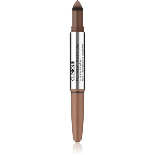 Clinique High Impact™ Shadow Play creion pentru ochi duo culoare Double Latte 1.9 g
