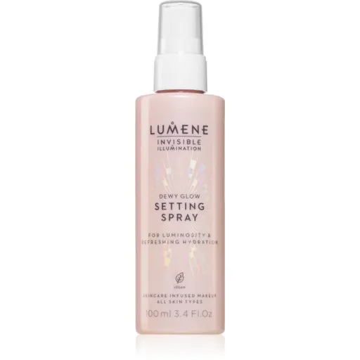 Lumene Invisible Illumination Dewy Glow spray pentru fixare și strălucire 100 ml