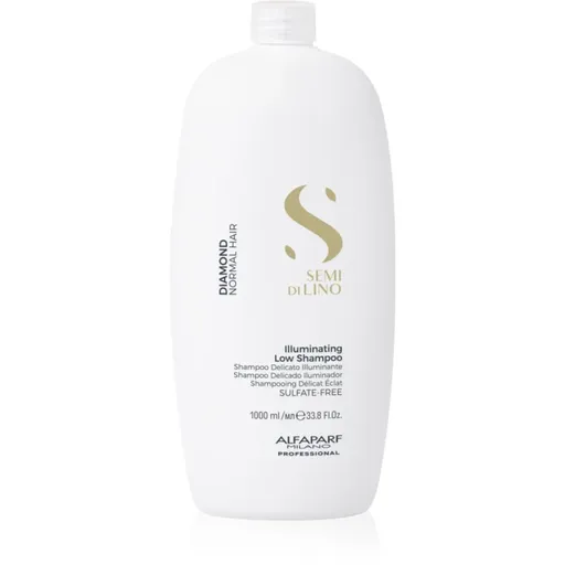 Alfaparf Milano Semi di Lino Diamond Illuminating sampon pentru stralucire pentru par normal 1000 ml