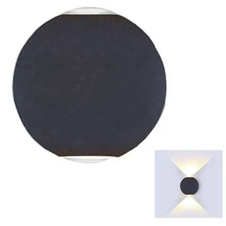 Lampa LED 6W 4000K alb neutru - negru V-TAC SKU-8304