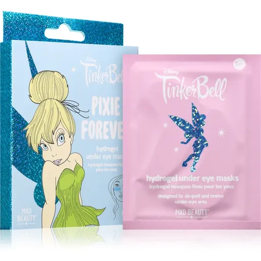 Mad Beauty Disney Tinkre Bell Hydrogel Under Eye Patches pernute de gel zona ochilor 3 pereche