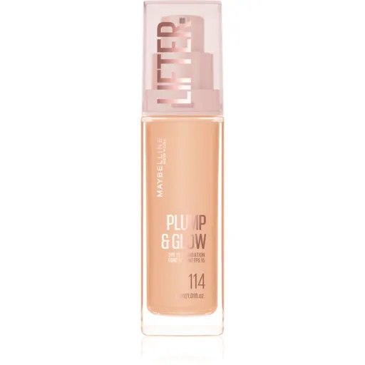 MAYBELLINE NEW YORK Lifter Plump & Glow machiaj de stralucire pentru un look natural culoare 114 30 ml