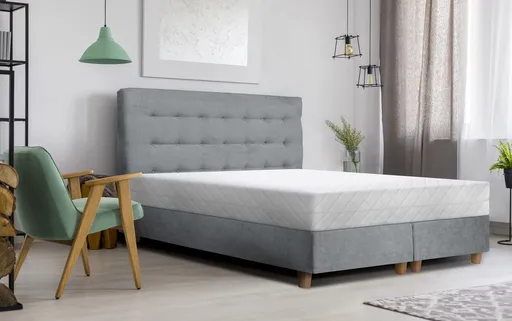 Saltea SuperOrtopedica Green Future KONFORTA Max Plus 25 cm, 160x200x25cm, Spuma poliuretanica elastica, Husa detasabila, lavabila, matlasata, hipoale