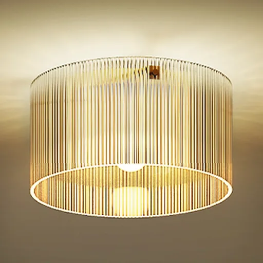 HOMCOM Plafonier LED 40W cu bază E27 modern pentru sufragerie, hol, sufragerie, bucătărie, transparent | Aosom Romania