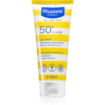 Mustela Family SPF 50+ protectie solara pentru copii SPF 50+ 100 ml