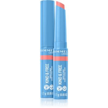 Rimmel Kind & Free balsam de buze colorat culoare 004 Hibiscus Blaze 1,7 g