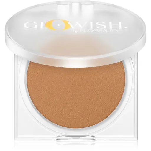 Huda Beauty Glo Wish Luminous pudră colorată pentru un aspect mat mai multe nuanțe Medium Tan 10 g