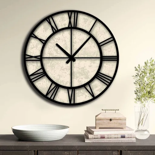 Ceas de perete, 5050MS-006, ø50 cm, Multicolor