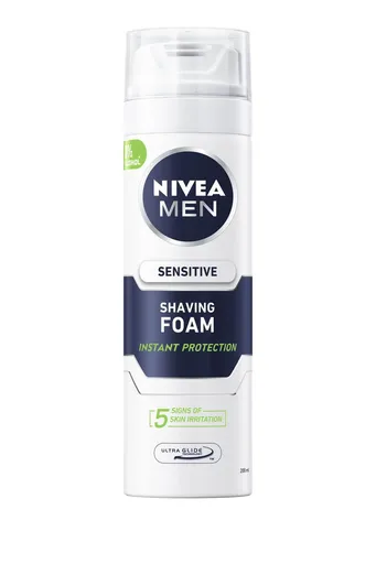 Nivea Sensibile din punct de spumă de ras 200 ml