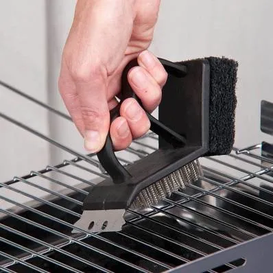 Perie pentru grătar 3 în 1