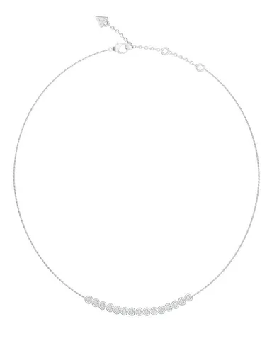 Guess Colier frumos din oțel cu inimă L.O.V.E. JUBN05471JWRHT/U