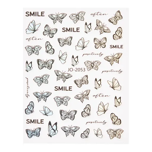 Abtibild unghii 3D JO-2053 Oranjollie