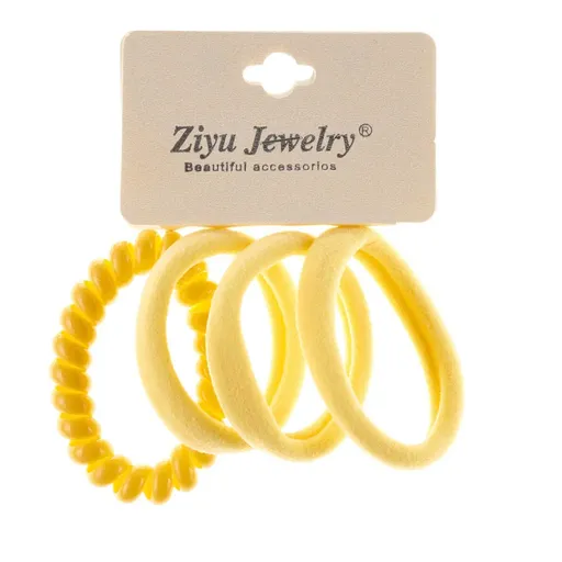 Elastic galben 4 set Oranjollie x83