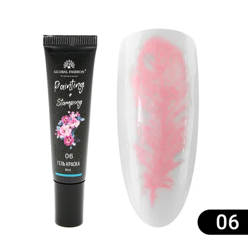 Gel Vopsea pentru Pictura Chinezeasca si stamping 8 ml, Painting Stamping 06, TPO Free