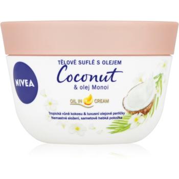 Nivea Coconut & Monoi Oil souffle pentru corp 200 ml